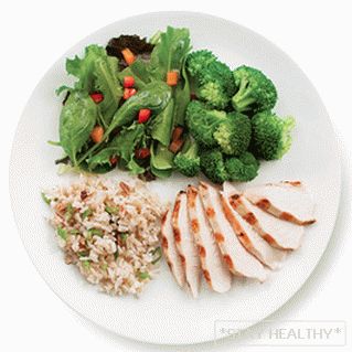 Hühnerbrust mit Gemüse zur Gewichtsreduktion