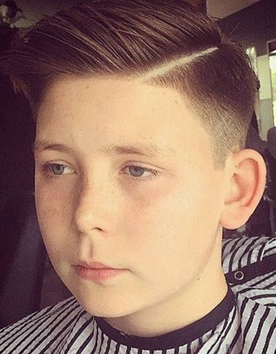 Frisuren nebenbei für Jungs