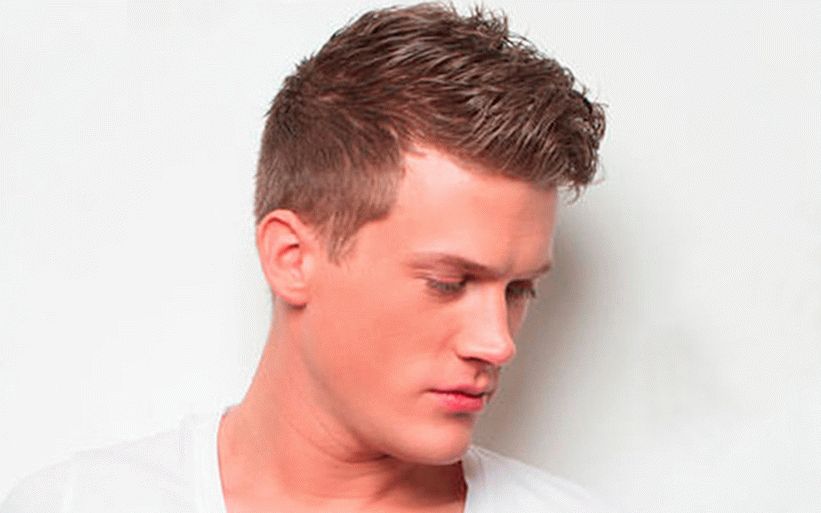 Herrenfrisur für Männer