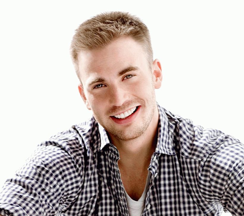 Herrenfrisur für Männer mit Glatze auf der Stirn Tennis