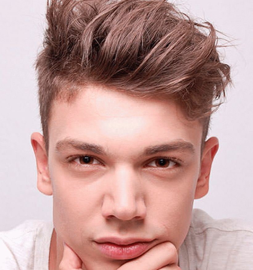 Herrenfrisur für Männer