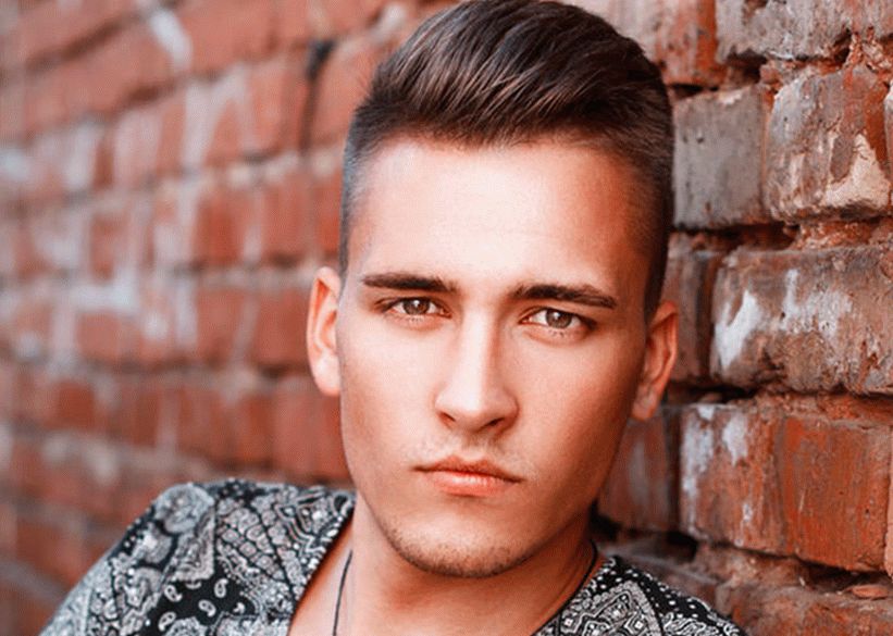 Herrenfrisur für Männer